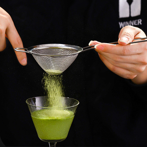 Matcha Cone Shaped <strong>Tea</strong> Strainer Fine Mesh <strong>Sieve</strong> 304 Stainless Steel Bar Powder Mesh Filter for Drinks Juice <strong>Tea</strong> Herbs - Product Image 2
