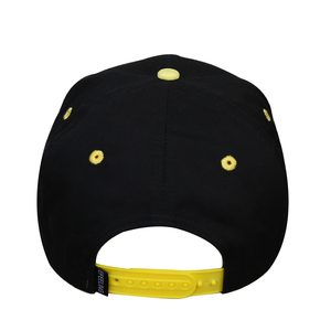 Custom 6 Panel Snapback <strong>Black</strong> 3D Embroidered Snapback <strong>Cap</strong> - Product Image 5