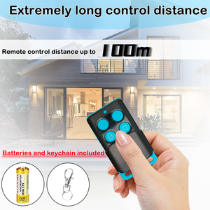 Bền 315Mhz 4 kênh mặt đối mặt bản sao RF không dây điều khiển từ xa thiết kế chống thấm nước cho cửa nhà để xe và hệ thống cổng - Product Image 2