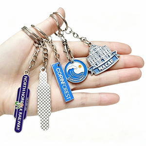 Wholesale Luxury Metal <b>Key</b> Chain Personalized keyring <b>Custom</b> 3D Cute Animal Logo Keychain With <b>Key</b> Tag Ring for Promotional Gift - Product Image 1