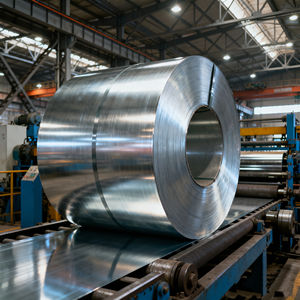 ขดลวดเหล็กชุบสังกะสี DX51D หนา0.5มม. กว้าง1250มม. เคลือบ Z120วัสดุที่ทนทานและทนต่อการกัดกร่อน - Product Image 3