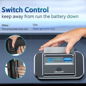 Car Charger QC3.0 PD3.0 Fast Charging <b>Touch</b> <b>Switch</b> Mini For Vehicle Use - Product Image 5