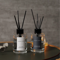 Vente en gros de diffuseurs de parfum en verre de 120 ml, bouteille d'huile essentielle, aromathérapie pour hôtel et maison, répulsif contre les moustiques