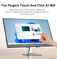 Moniteur portable professionnel Eimio 15,6 pouces LCD 1920*1080p 60Hz tactile Type-C H-IPS, extension d'écran pour ordinateur portable, Plug & Play, OEM