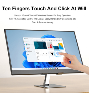 צג נייד עסקי Eimio בגודל 15.6 אינץ' LCD ברזולוציה 1920*1080p וקצב רענון 60Hz עם מסך מגע, חיבור <span class=keywords><strong>Type</strong></span>-<span class=keywords><strong>C</strong></span>, פאנל H-IPS, הרחבת מסך למחשב נייד, Plug & Play, OEM - Product Image 4