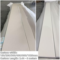 Panneaux et planches décoratifs en PVC WPC de couleur et de taille personnalisées avec solution complète pour les projets