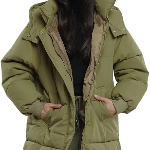 Winter Women s Custom Puffer Jacket