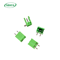Offre Spéciale – Bornier de raccordement PCB en laiton enfichable KF2EDGK/R/V-5.08-2P, 300V 15A, pas de 5.08mm – Vente directe fabricant KANGFA