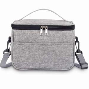 กระเป๋าเก็บความเย็นขนาด 6.4 ลิตร ทำจากโพลีเอสเตอร์ สำหรับใส่กล่องอาหารกลางวัน เหมาะสำหรับผู้ชายและผู้หญิง สะดวกสบายในการใช้งาน - Product Image 1