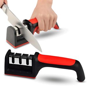 Couteau Cuisine Aiguiseur Couteaux - Affûteur Professionnel Avec 6 Niveaux De Réglage Pour Couteaux Et Ciseaux 4 En 1 Manuel