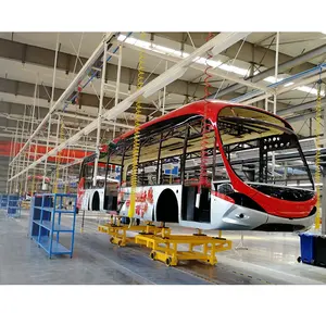 bus in ckd assembly production line conveyor manufacturing plant