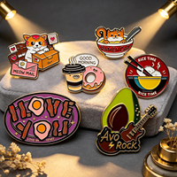 Pins en émail gothiques souvenirs, Pins en émail animaux souvenirs de tournoi