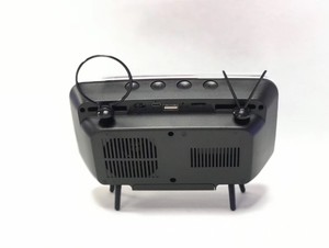 Fancy Tv Thiết Kế TV-800 Retro Đa Chức Năng <span class=keywords><strong>Mini</strong></span> Xách Tay <span class=keywords><strong>Tabletop</strong></span> Điện Thoại Di Động Đứng Màu Xanh Răng Loa - Product Image 5