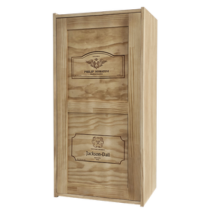 Quercia organizzazione domestica cremagliera di stoccaggio del vino con famose cantine loghi porta 3 ripiani interni per accessori di vino in legno pannello stile - Product Image 1