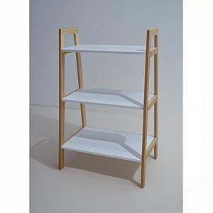 מדף אחסון עץ רב קומות עבור סלון מטבח ביתי מרפסת ריהוט סלון - Product Image 2