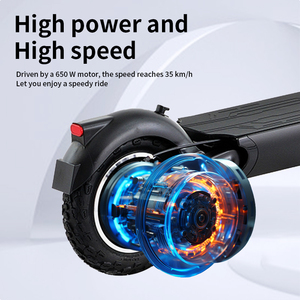 <span class=keywords><strong>Trottinette</strong></span> Électrique Pliable à Batterie Lithium avec GPS, Capteur Numérique Longue Portée, en Alliage d'Aluminium Léger pour Adultes - G4 - Product Image 4