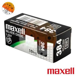 Pile au dioxyde d'argent Maxell MAX 384 1,55 V, 10 pièces, neuve, fabriquée en Chine pour appareil photo - Product Image 3