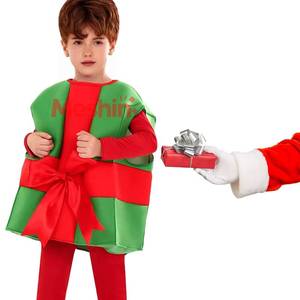 Boîte cadeau Père Noël pour enfants, fête, vacances, costumes de Noël - Product Image 1