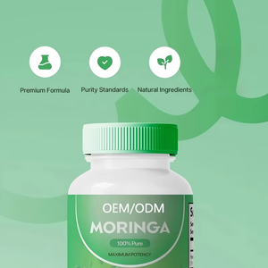 קפסולות מוריגה בהתאמה אישית, במלאי מהמפעל, מוצר חם, עלי צמח מוריגה, סופר חזקות, צמחוניות, אבקת מוריגה בכמוסות, נוגדות חמצון - Product Image 3