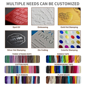 Most Competitive Price Custom <strong>Printed</strong> White Kraft <strong>Paper</strong> Card Shopping Packaging <strong>Bags</strong> Biodegradable With Logo Ribbon - Product Image 6