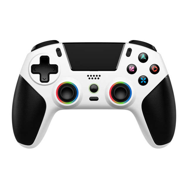 Wireless  Game Controller for PS5 with RGB Light Programming Turbo Motion Vibration One-Button Wake for Switch Phone PC