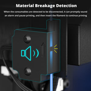 Imprimante 3D de bureau Crux 1S Mini, imprimante FDM, impression silencieuse, vitesse rapide 300 mm/s, prix bas, haute précision - Product Image 4