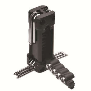 Kit de Herramientas Versátil para Bicicleta de Acero Inoxidable, Juego de Llaves Multiherramienta con Herramientas para Reparación de Neumáticos, Destornillador y Cadena para Bicicletas de Carretera - Product Image 5