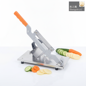 핫팟 레스토랑용 수동 소고기 롤 슬라이서 소형 냉동육 슬라이싱 도구 가정용 수동 야채 감자칩 절단기 - Product Image 2