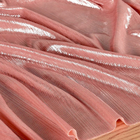 Tissu extensible côtelé G métallisé, écologique, respirant et épais pour vêtements de sport, lingerie, maillots de bain et tenues de soirée