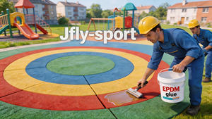 Granulés EPDM hautement élastiques, matière première pour les pistes de course en plastique, les terrains de sport et les sols de stades. - Product Image 5