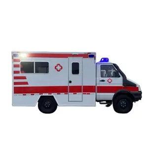 سيارة إسعاف IVECO 4x4 LHD/RHD تعمل بالديزل للطرق الوعرة سيارة إسعاف IVEC 3 إلى 8 أمتار يدوية من يورو 5 مراقبة المرور 12 شهر