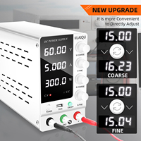 SPS-C605 300W 60V 5A haute précision banc Variable USB alimenté alimentation cc 12V 15V 48V 36V 2A 3A alimentation à découpage