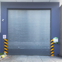 Porte à enroulement en acier inoxydable anti-corrosion robuste pour la sécurité des entrepôts et des usines industrielles