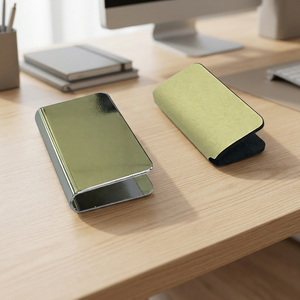 Minimalist Rectangular <b>Door</b> Handle Gold Finish Easy Installation Home Office Use - Product Image 4