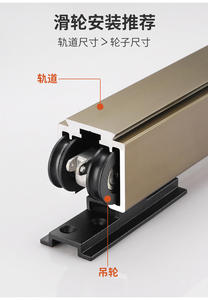 Corredera telescópica moderna de alta resistencia con construcción de acero inoxidable para uso en cocina y dormitorio - Capacidad de carga de 51-100 kg - Product Image 6