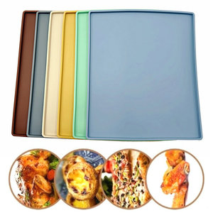 Yuye Tapete de silicona para secado de frutas para deshidratador Excalibur, Láminas de silicona para deshidratador para carne seca, frutas, hierbas y galletas - Product Image 1