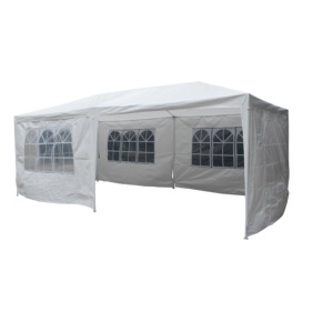 Carpa de Jardín Económica de 3x6 Metros, de Acero y Polietileno, Diseño Moderno, Portátil y Resistente, para Iglesia, Ventanas, Fiestas, Muebles de Exterior - Product Image 2