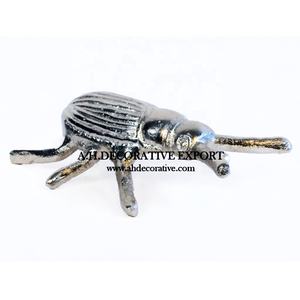 ประติมากรรมแมลงโลหะอะลูมิเนียมขัดเงาสำหรับตกแต่งบ้านและโต๊ะ - Product Image 2