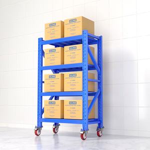 Металлические стеллажи для стеллажей с колесами - Product Image 6