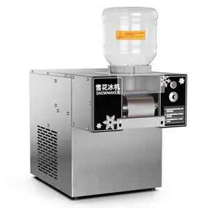 Máquina de hielo de leche, equipo de tienda de té de leche, máquina de cono de nieve, máquina de afeitar de hielo, trituradora de hielo de 110V