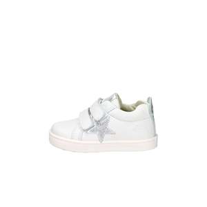 Sneakers da Ragazza Balducci Bianche con Dettaglio Stella Argentata e Chiusura in Velcro, Scarpe Chunky - Product Image 1