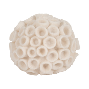 Ornamento Decorativo in Resina a Forma di Sfera di Corallo per Casa, Bagno, Ufficio, Cucina, Tavolo, Decorazione Texturizzata - Product Image 1