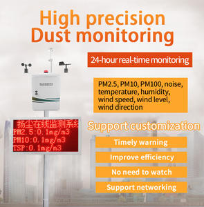 PM2.5 PM10 RS485 <strong>Continuous</strong> Ambient air Quality <strong>Monitoring</strong> Station Dust Monitor Particle - Product Image 6