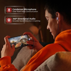 Écouteurs filaires en gros avec <span class=keywords><strong>micro</strong></span>, TPE + métal, pour le gaming, intra-auriculaires, 3,5 mm, pour la musique - Product Image 6