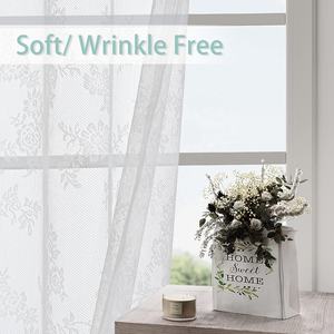 Tende <span class=keywords><strong>in</strong></span> <span class=keywords><strong>Pizzo</strong></span> Bianco Fantasia, Schermo per Finestre, Camera da Letto, Soggiorno, Tenda <span class=keywords><strong>in</strong></span> <span class=keywords><strong>Pizzo</strong></span> Stile Retrò <span class=keywords><strong>Francese</strong></span> - Product Image 2