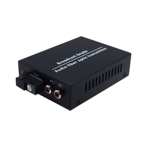 Kit émetteur-récepteur <span class=keywords><strong>convertisseur</strong></span> audio RCA 1-16 canaux vers fibre optique sur fibre monomode jusqu'à 20km - Product Image 5