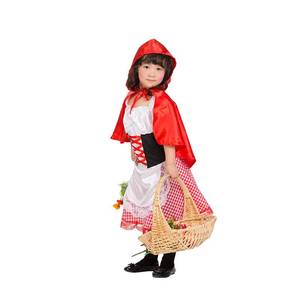 Disfraz de Caperucita Roja para Halloween y Navidad, Conjunto de Capa para Niñas, Traje de Cosplay para Fiestas y Actuaciones - Product Image 2