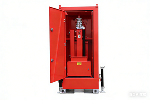 Torre de Alimentación Portátil para Cámara con Mástil Telescópico Manual de 6-9m, Impermeable IP65, Voltaje de Entrada AC110/AC240V para Sistemas de Cámara - Product Image 5
