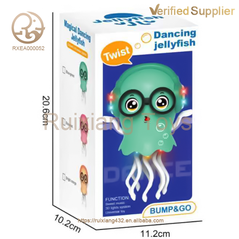 Electric dancing jellyfish