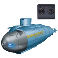 Mini jouet sous-marin radiocommandé 777-586, bateau sous-marin électrique pour enfants, cadeaux